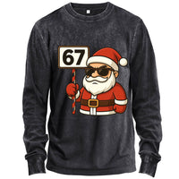 67 Weihnachtsmann Langarmshirt