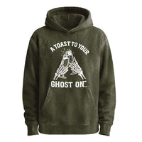 A Toast to Your Ghost On Hoodie