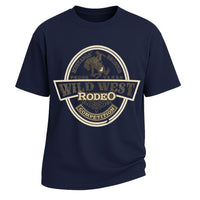 Herren-T-Shirt aus gewaschener 230 g schwerer Baumwolle im Retro-Stil