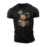 Maglietta grafica Lucky Life Sunset Reflection