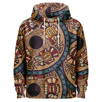 Sun Disk Bird Glyph Hoodie